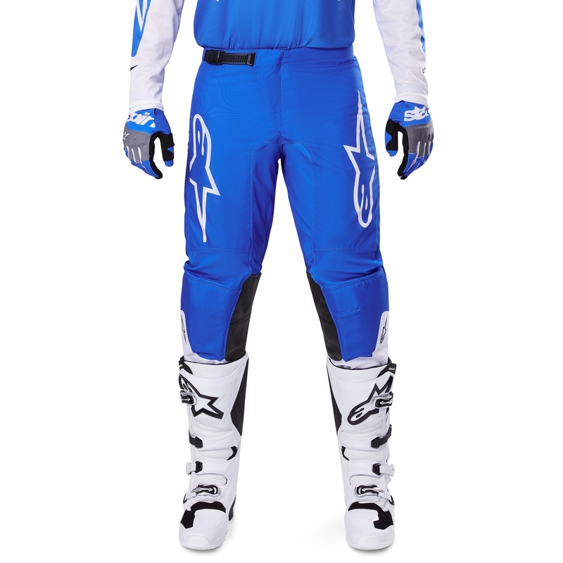 Alpinestars Fluid Haul motocross hlače plavo-bijele