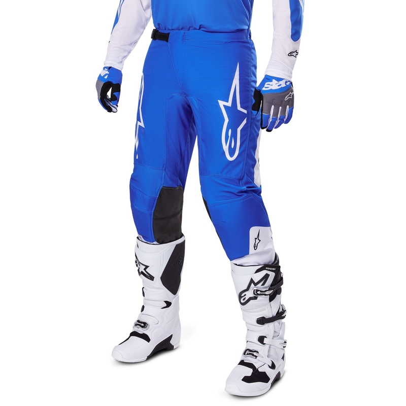 Alpinestars Fluid Haul motocross hlače plavo-bijele