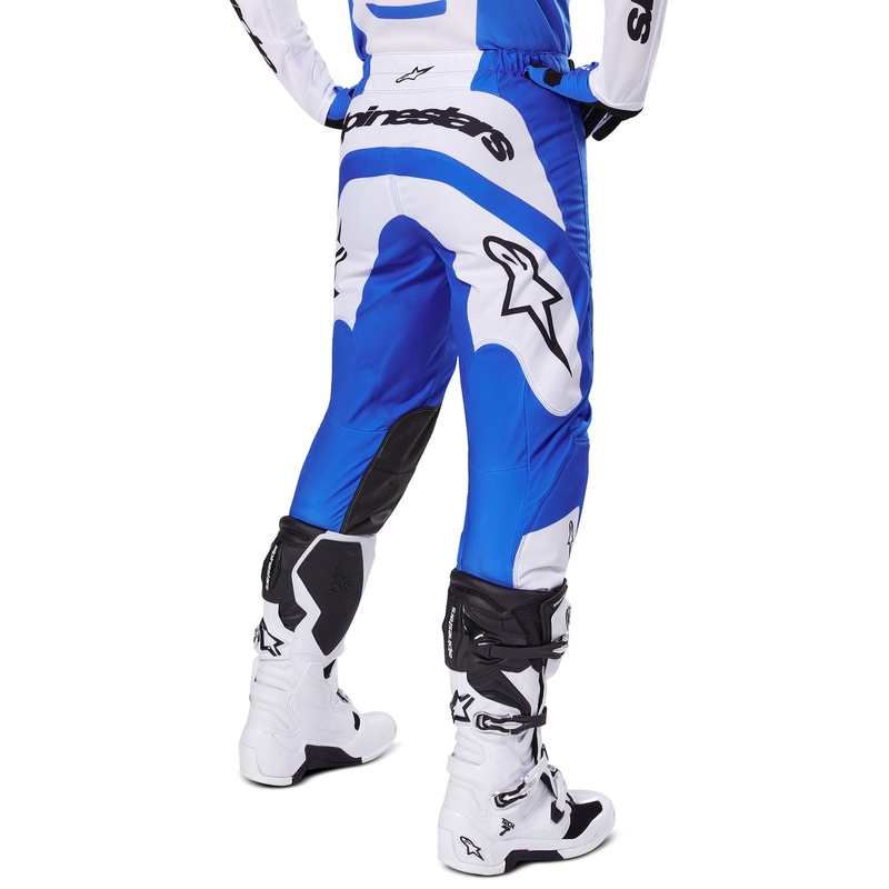 Alpinestars Fluid Haul motocross hlače plavo-bijele