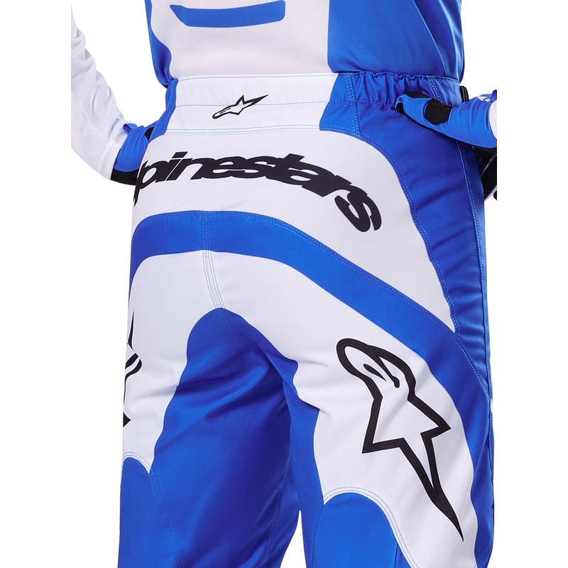 Alpinestars Fluid Haul motocross hlače plavo-bijele