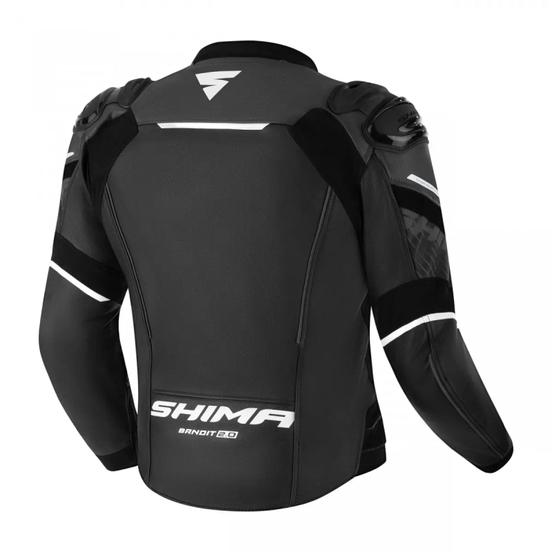 Shima Bandit 2.0 kožna motociklistička jakna crna