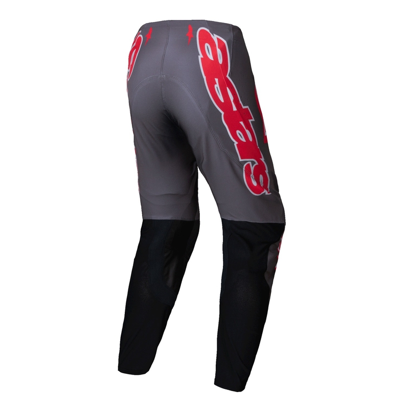 Alpinestars Supertech Lipan motocross hlače dimljeno-crvene