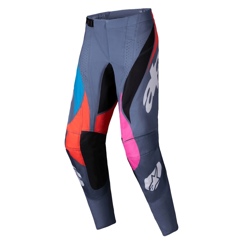 Alpinestars Techstar Dreem motocross hlače sive-višebojne
