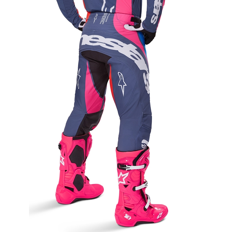 Alpinestars Techstar Dreem motocross hlače sive-višebojne