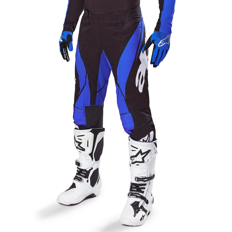 Alpinestars Techstar Dreem motocross hlače crno-plave