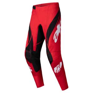 Alpinestars Techstar Dreem motocross hlače crveno-crne