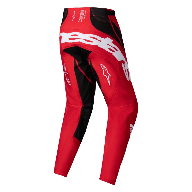 Alpinestars Techstar Dreem motocross hlače crveno-crne