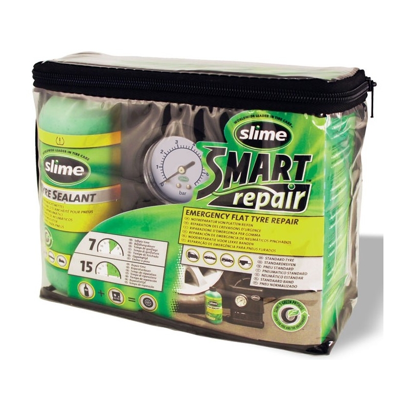 Slime Smart Repair poluautomatski komplet za popravak rupa na automobilu