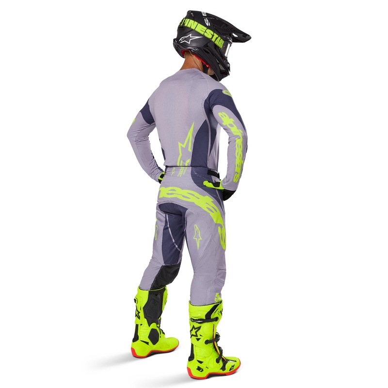 Alpinestars Techstar Dreem Motocross hlače sive-tamno sive