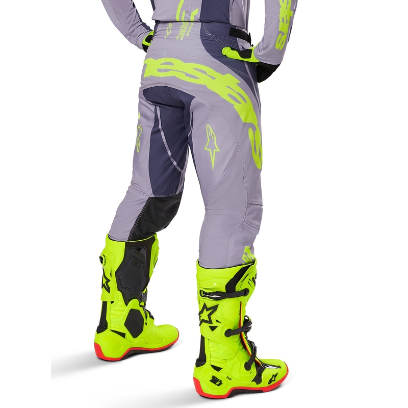 Alpinestars Techstar Dreem Motocross hlače sive-tamno sive