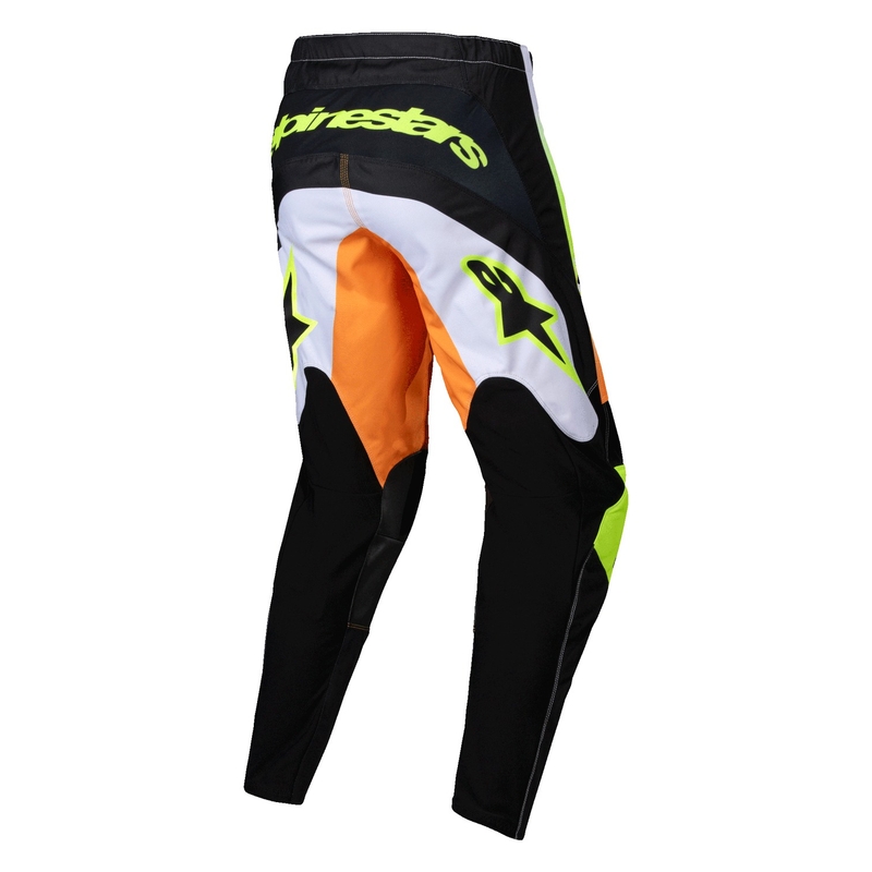 Alpinestars Fluid Wurx motocross hlače žuto-crne