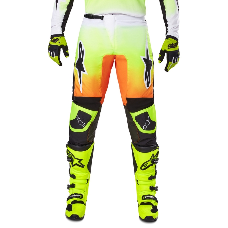 Alpinestars Fluid Wurx motocross hlače žuto-crne
