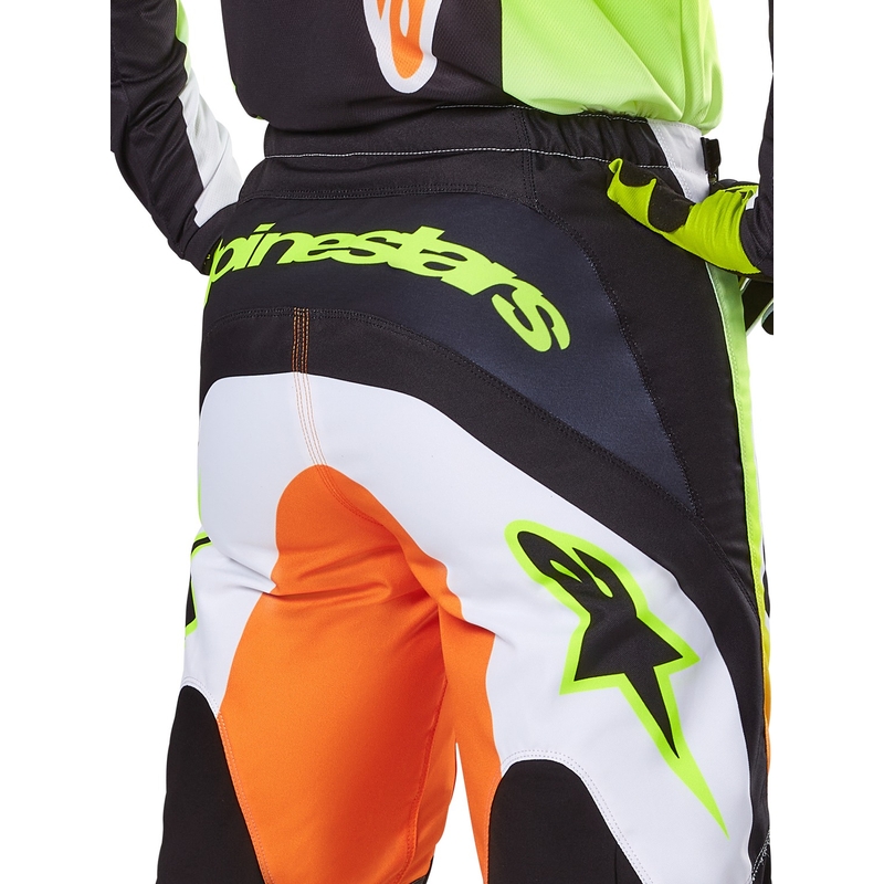Alpinestars Fluid Wurx motocross hlače žuto-crne