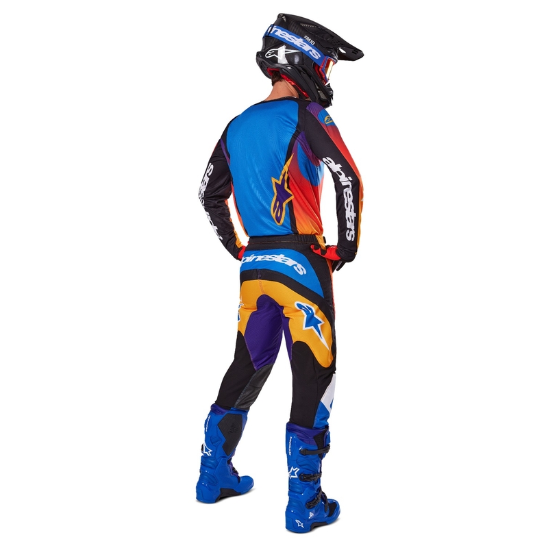 Višebojne motocross hlače Alpinestars Fluid Wurx