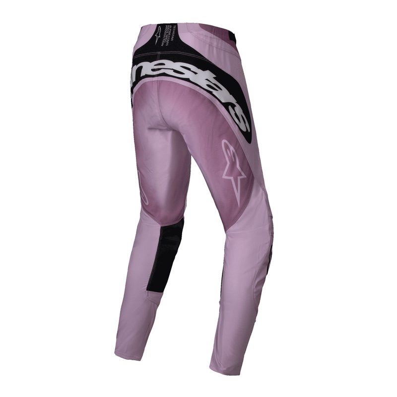 Alpinestars Stella Techstar Melt ženske motocross hlače crno-krem-crvenilo