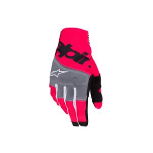 Alpinestars Techstar 2025 Black-Fluo Pink Motocross rukavice