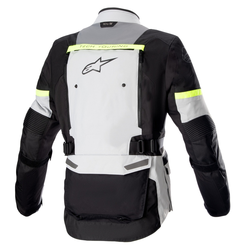 Alpinestars Bogota PRO Drystar motociklistička jakna sivo-crno-fluo žuta