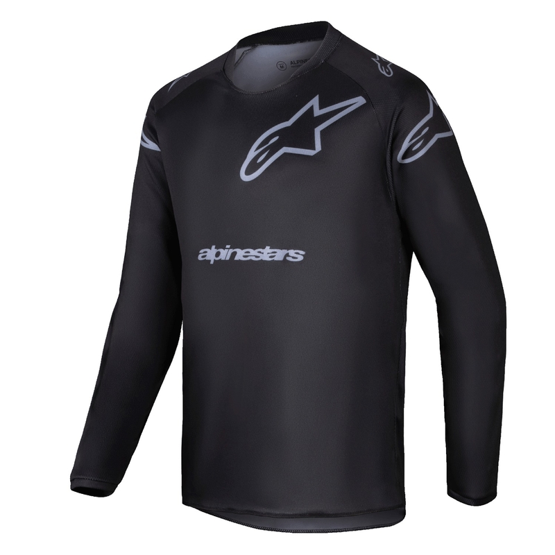 Dječji motocross dres Alpinestars Racer Graphite crni