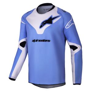 Dječja motokros majica Alpinestars Racer Veil ljubičasto-crna