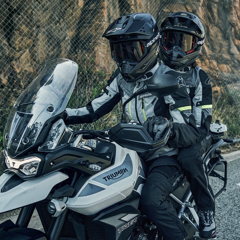 Alpinestars Bogota Pro Drystar 4 motociklističke hlače sivo-crno-fluo žuto