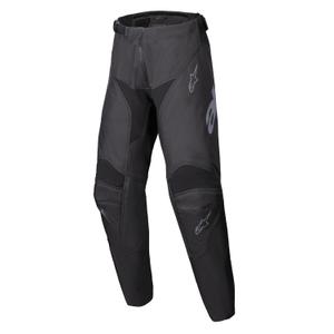 Dječje motocross hlače Alpinestars Racer Graphite crno-sive