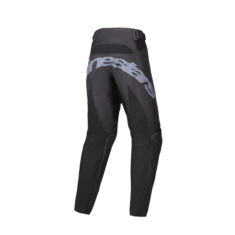 Dječje motocross hlače Alpinestars Racer Graphite crno-sive