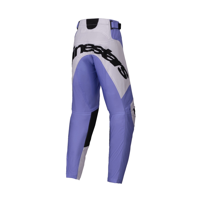Alpinestars Racer Veil dječje motocross hlače ljubičasto-crne