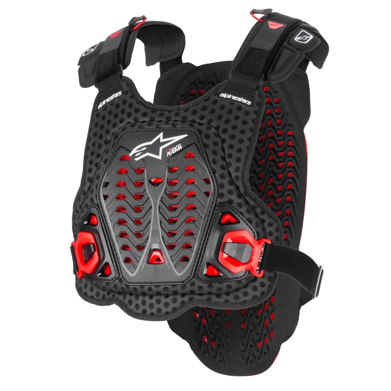 Alpinestars A-5 Plasma štitnik za prsa crno-crveno-bijeli