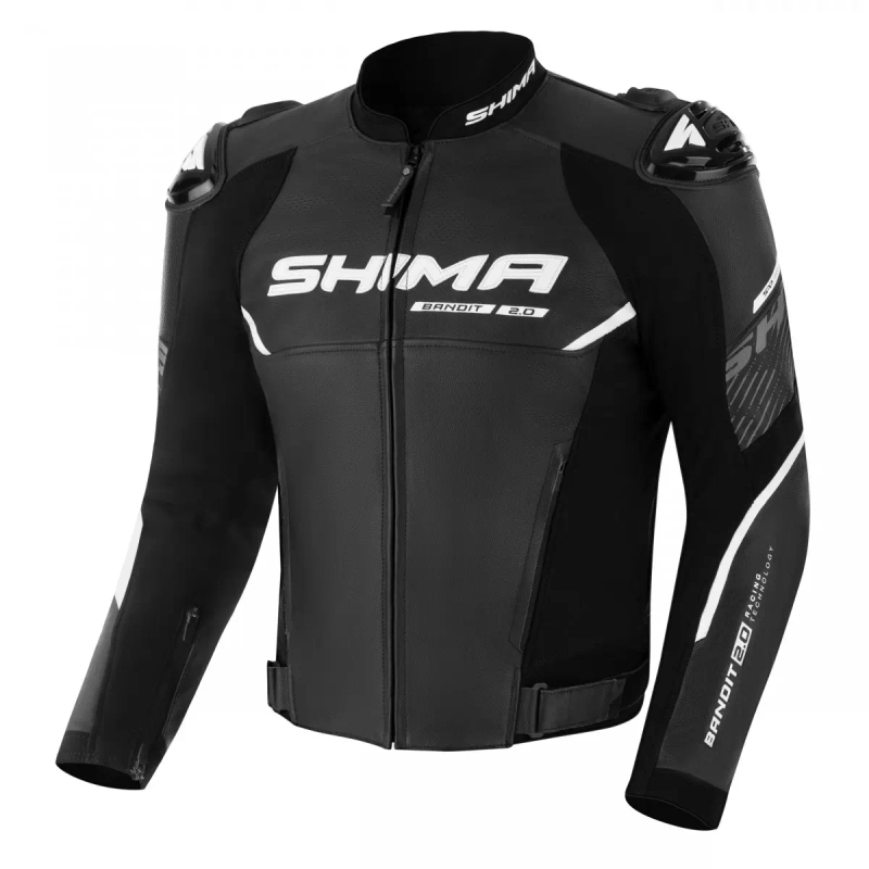 Shima Bandit 2.0 kožna motociklistička jakna crna