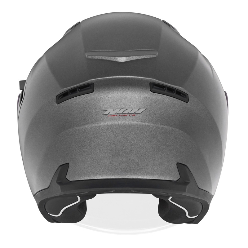 Otvorena motociklistička kaciga NOX N130 mat titanium
