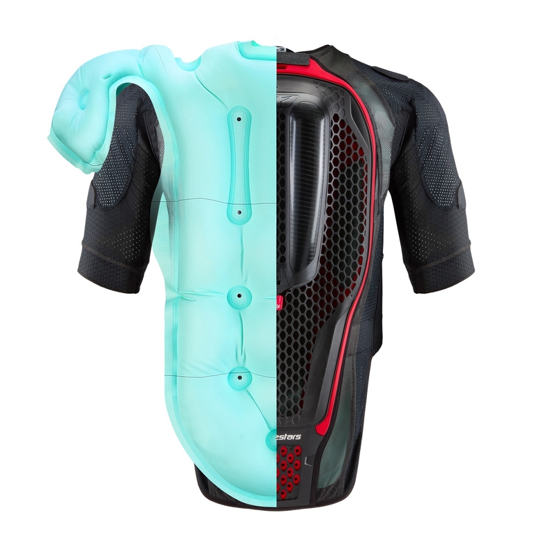 Alpinestars TECH-AIR®7X system airbag prsluk crno-crveni rasprodaja