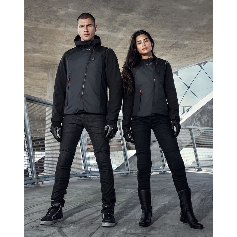 Ženski airbag prsluk Alpinestars Stella TECH-AIR®3 sustav crno-tamno sivi