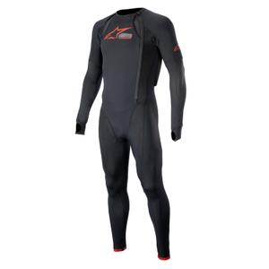 Vanjski sloj prsluka sa zračnim jastukom Alpinestars TECH-AIR®10 crno-crveno-sivi