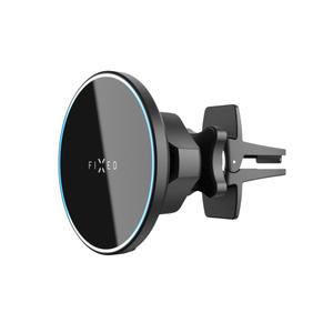 Držač s bežičnim punjenjem FIXED MagRound s MagSafe montažnom potporom crna 15W