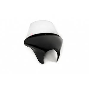 Plexi štít PUIG BATWING SML TOURING průhledný s matně černým krytem