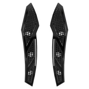 Gornji ventilacijski poklopac za LS2 MX702/MX708 Air Vent gornje kacige crne boje