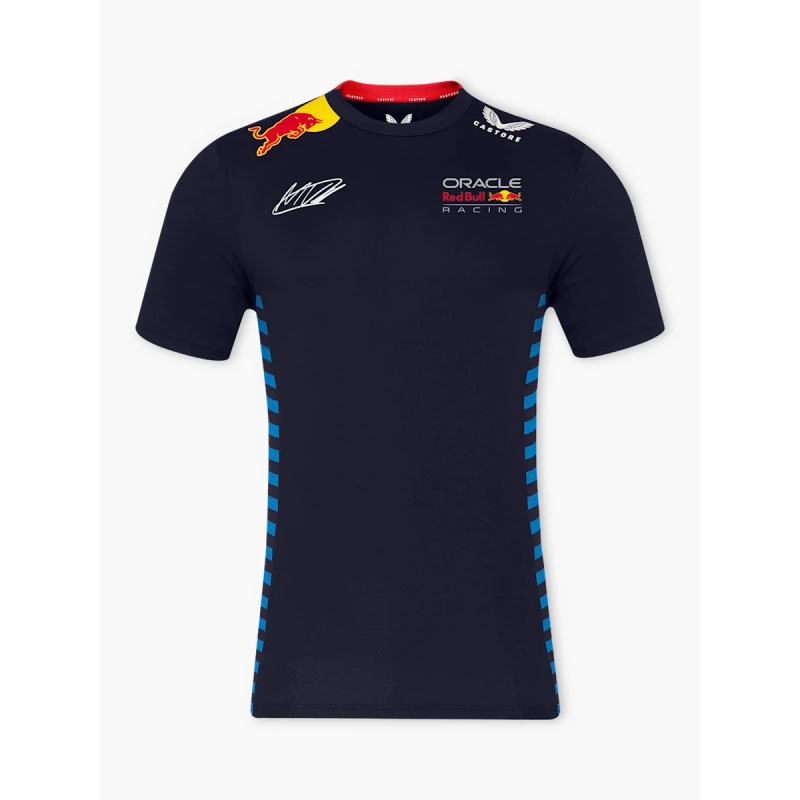 Majica kratkih rukava Red Bull Racing F1 Max Verstappen tamnoplava