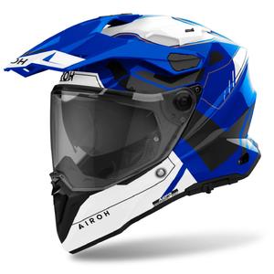 Enduro kaciga Airoh Commander 2 Reveal 2024 sjajno plava