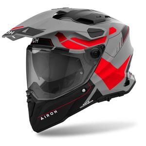 Enduro kaciga Airoh Commander 2 Reveal 2024 mat crvena fluo