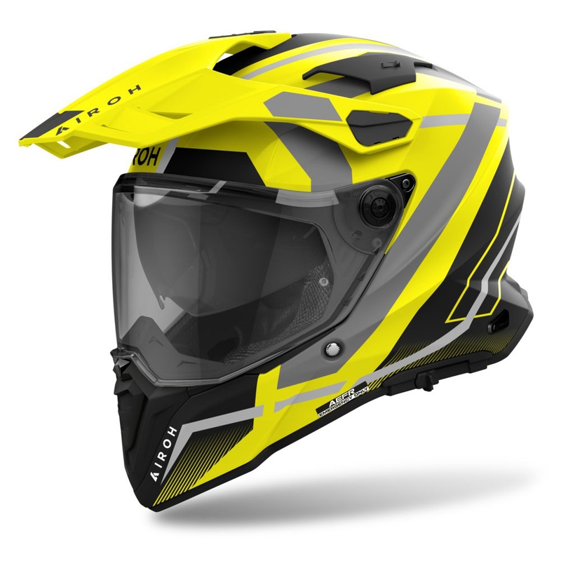 Enduro kaciga Airoh Commander 2 Mavick mat žuta