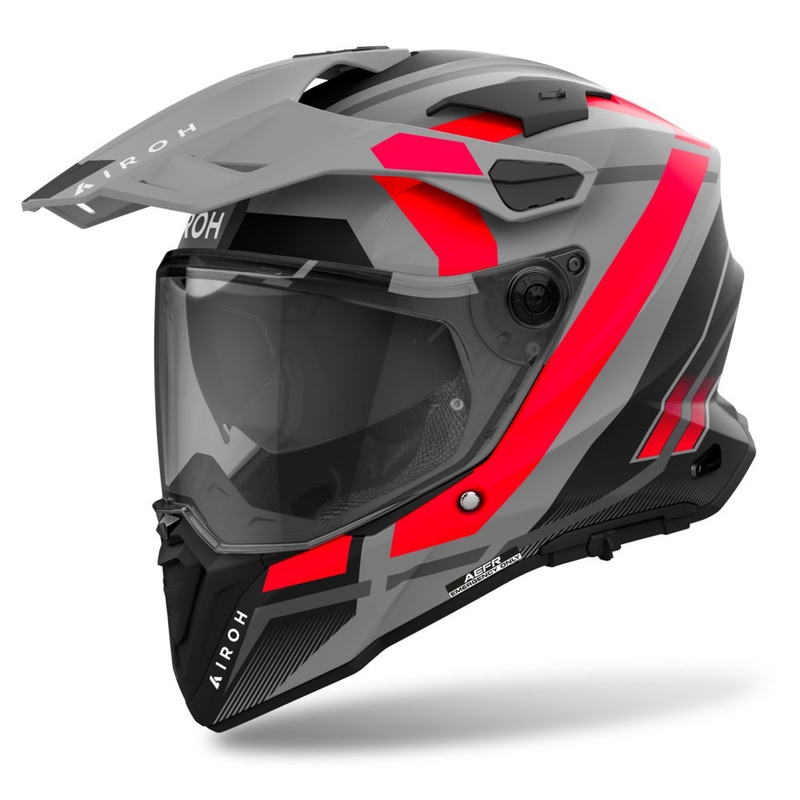 Kaciga Airoh Commander 2 Mavick Enduro mat narančasta