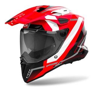 Enduro kaciga Airoh Commander 2 Mavick 2024 sjajno crvena