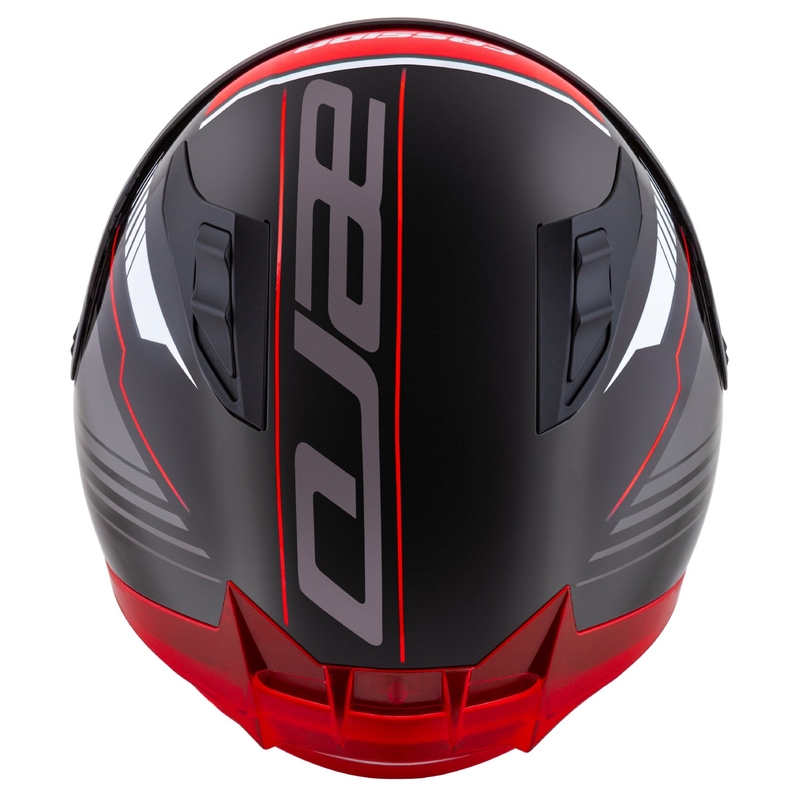 Cassida Aero Drome integralna motociklistička kaciga crno-crveno-bijelo-siva