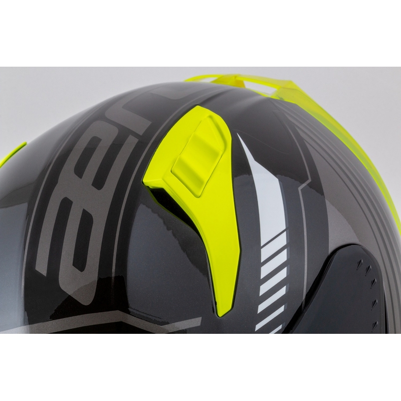 Cassida Aero Drome integralna motoristička kaciga crno-fluo žuto-bijelo-siva