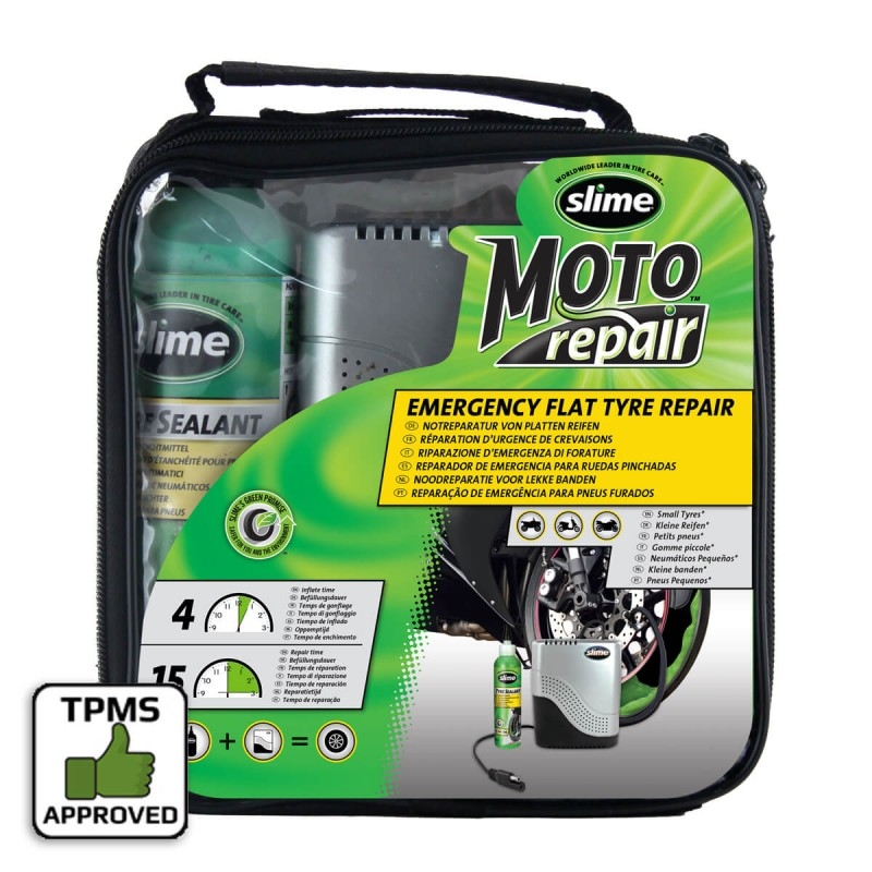 Komplet za popravak kvarova na motociklima i skuterima Slime Moto Repair