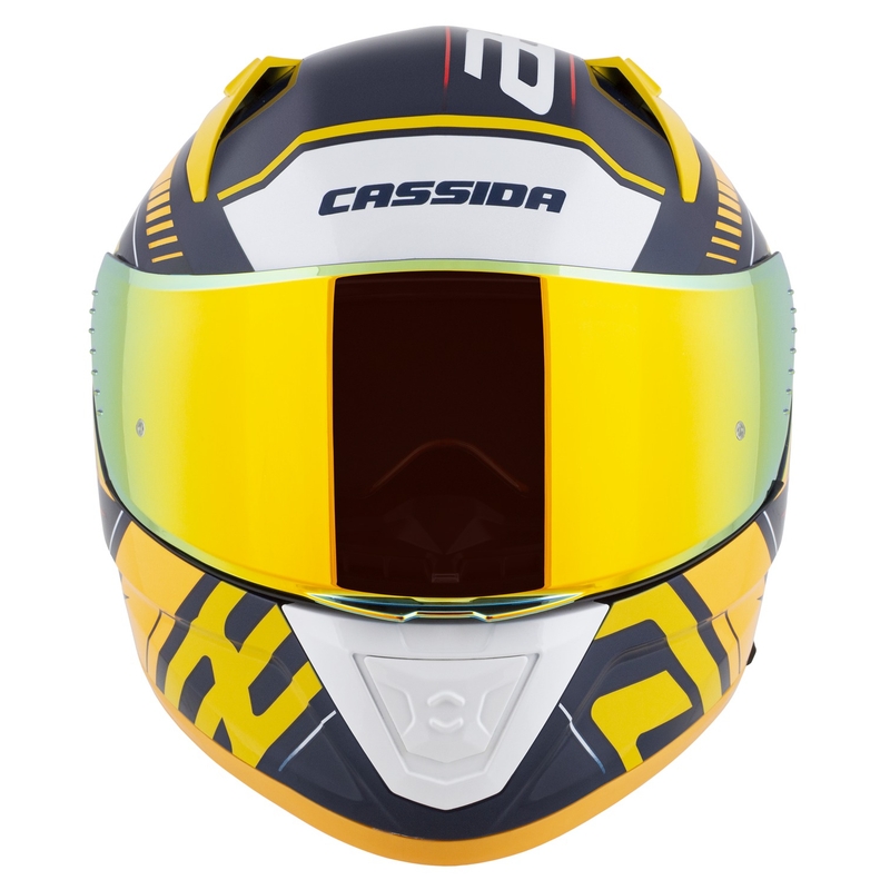 Cassida Aero Drome Integral motociklistička kaciga plava-fluo žuta-narančasta-crvena-svijetlo plava-bijela