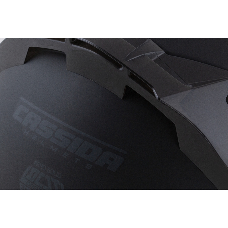 Integralna motociklistička kaciga Cassida Aero mat crno-siva