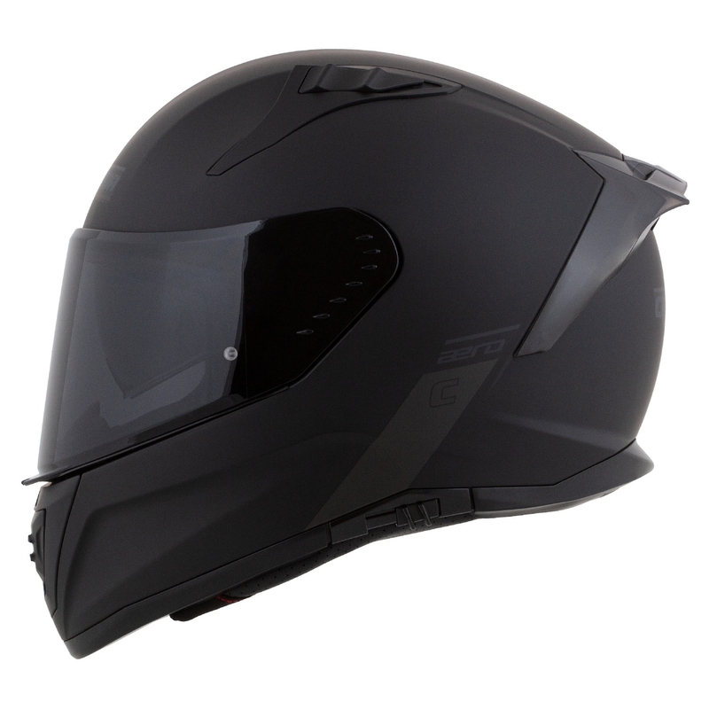 Integralna motociklistička kaciga Cassida Aero mat crno-siva