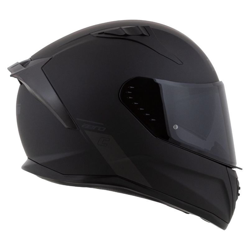 Integralna motociklistička kaciga Cassida Aero mat crno-siva