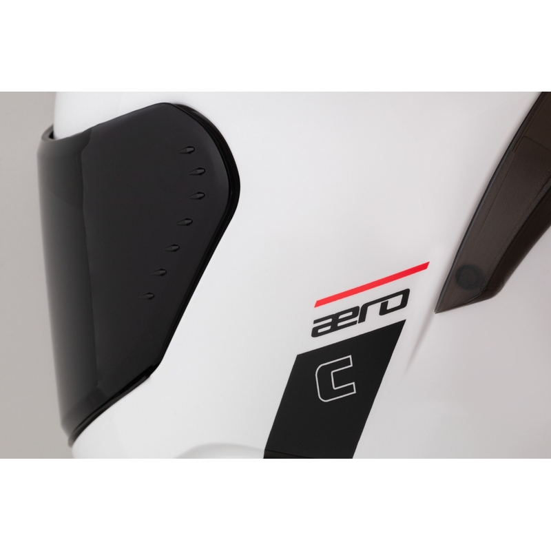 Cassida Aero integralna moto kaciga mat bijelo-crna
